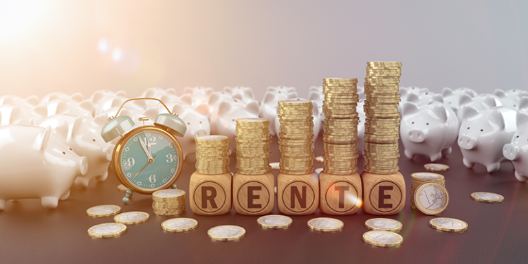 Rente, Geld, Sparen, Sparschwein